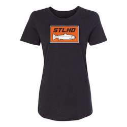STLHD T-SHIRT WOMENS BK XL (D)